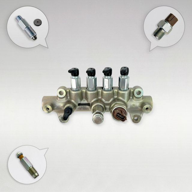 Common Rail Pipe 095440-0350 8-97306063-0