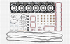 Cummins ISDE 6 cylinders Engine Gasket set，upper 4955229